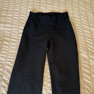 Abercrombie & Fitch Black Boot-Cut Yoga Pants